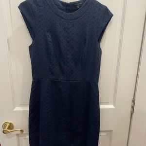 Theory navy blue dress